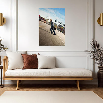 Better Call Saul Goodman Walking | TV Show Poster | Cinematic Wall Art - Movies & TV Poster
