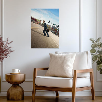 Better Call Saul Goodman Walking | TV Show Poster | Cinematic Wall Art - Movies & TV Poster