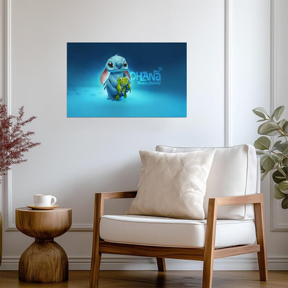 Lilo and Stitch Poster | Animated Movie Wall Art - Movies & TV Poster