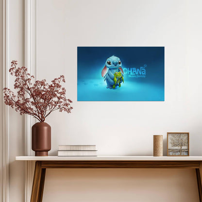 Lilo and Stitch Poster | Animated Movie Wall Art - Movies & TV Poster