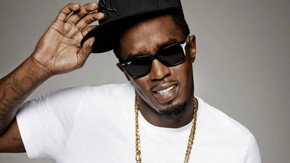 Sean Diddy Combs Shouting | Black Hat & Sunglasses Photo | Hip Hop Legend Poster - Music Poster