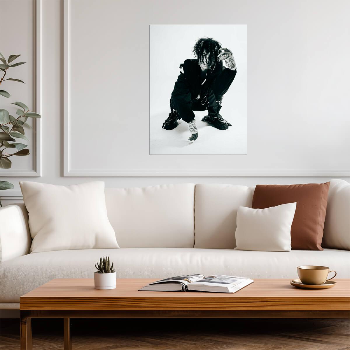 Iann Dior | Black and White Art | Hip Hop Poster - Music Poster