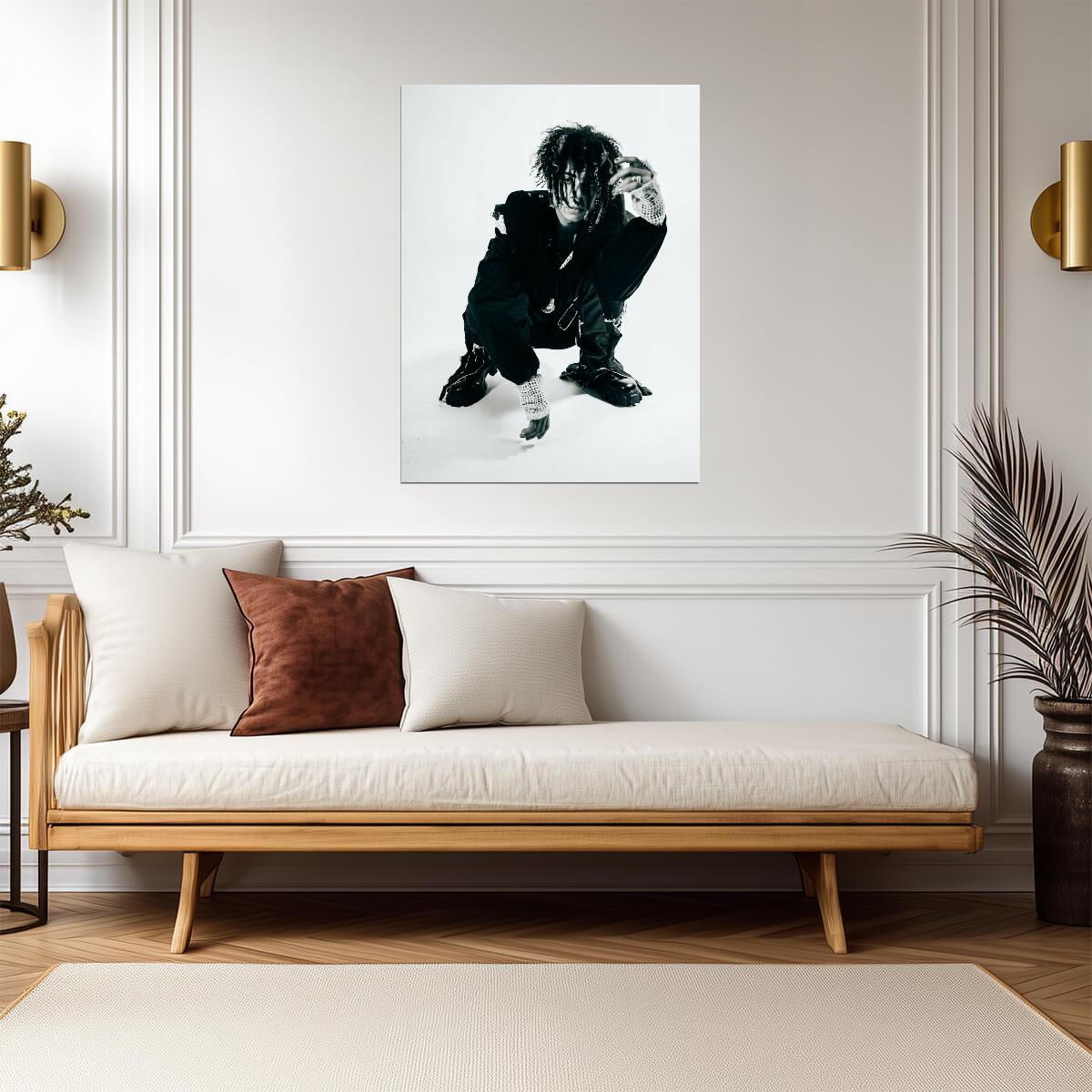 Iann Dior | Black and White Art | Hip Hop Poster - Music Poster