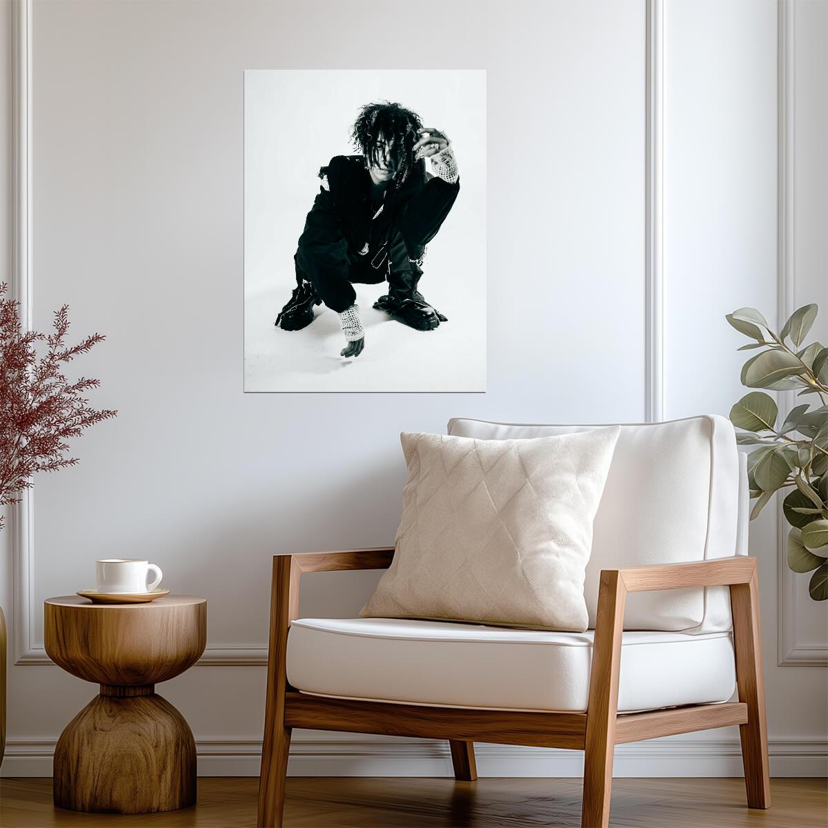 Iann Dior | Black and White Art | Hip Hop Poster - Music Poster