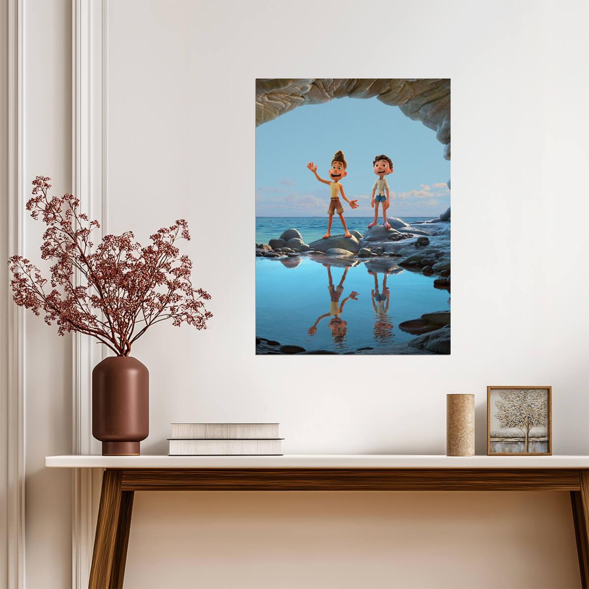 Luca Wall Art | Cartoon Movie Poster - Movies & TV Poster