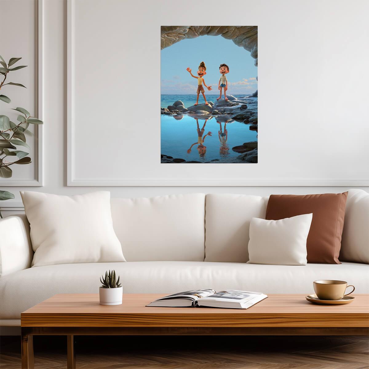 Luca Wall Art | Cartoon Movie Poster - Movies & TV Poster