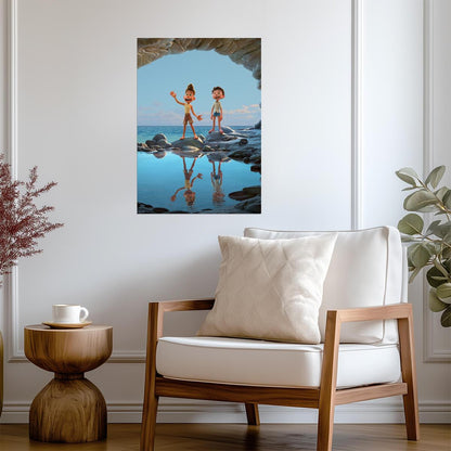 Luca Wall Art | Cartoon Movie Poster - Movies & TV Poster