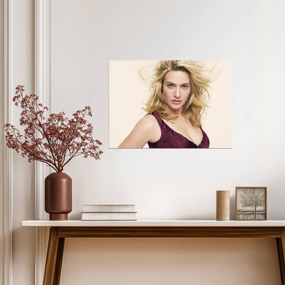 Kate Winslet Wall Art | British Actress Poster - Celebrities Poster