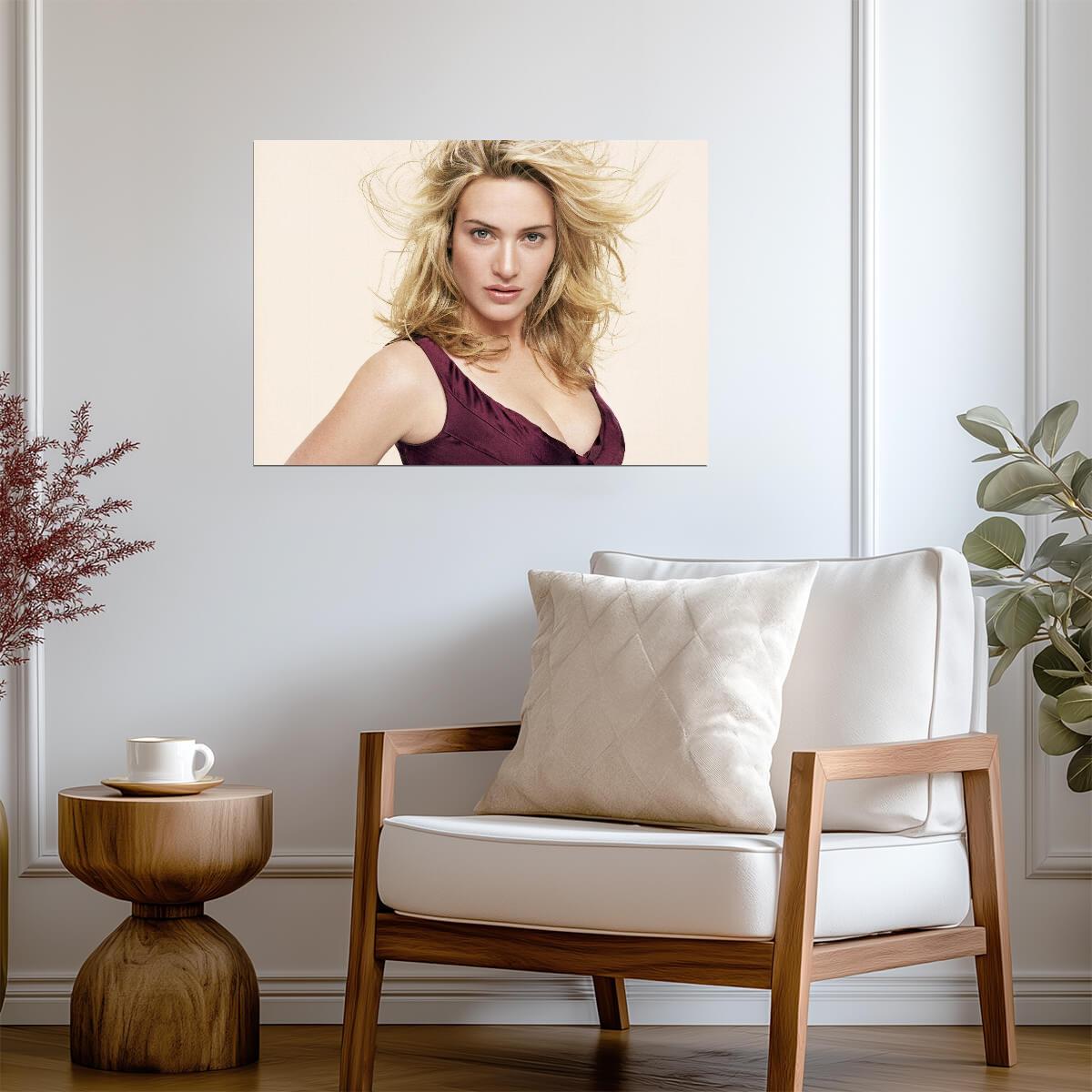Kate Winslet Wall Art | British Actress Poster - Celebrities Poster