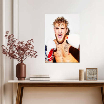 Jake Paul The Problem Child | Professional Boxing Poster | Combat Sports Wall Art - Sports Poster