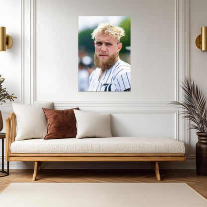 Jake Paul The Problem Child | Boxing Portrait Poster | Combat Sports Wall Art - Sports Poster