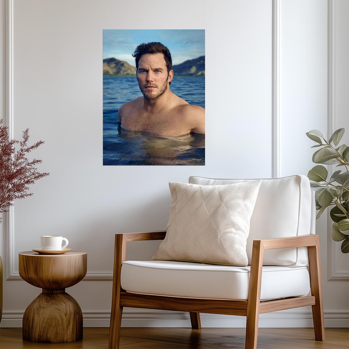Chris Pratt | Leading Man Art | Film Fan Gift Poster - Celebrities Poster