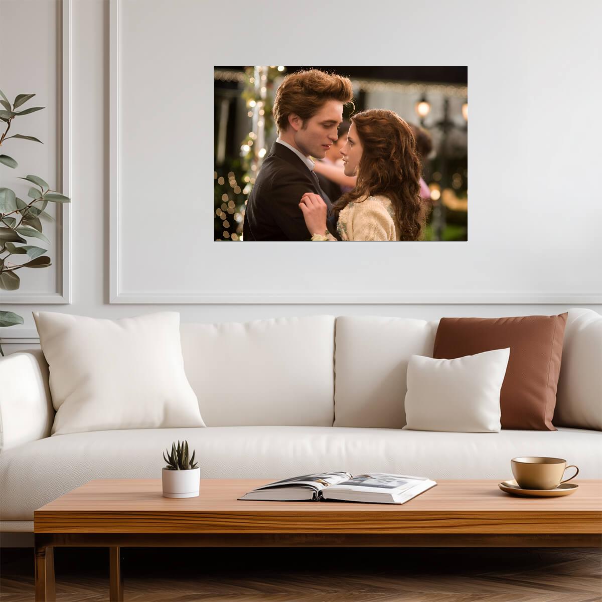 Twilight Saga Bella & Edward Prom | Movie Poster | Fantasy Romance Art - Movies & TV Poster