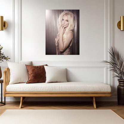 Britney Spears | Pop Legend Photoshoot | Glamorous Music Poster - Music Poster