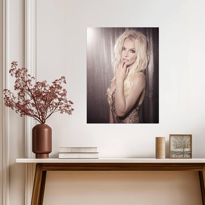 Britney Spears | Pop Legend Photoshoot | Glamorous Music Poster - Music Poster