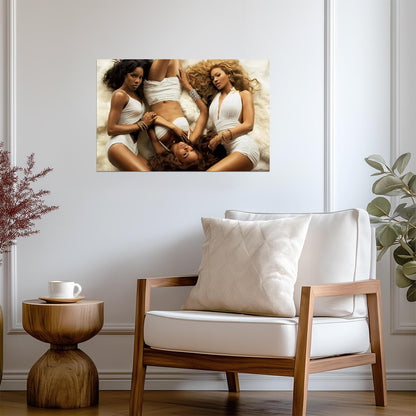 Destiny's Child | Girl Group Art | Vintage Poster - Music Poster
