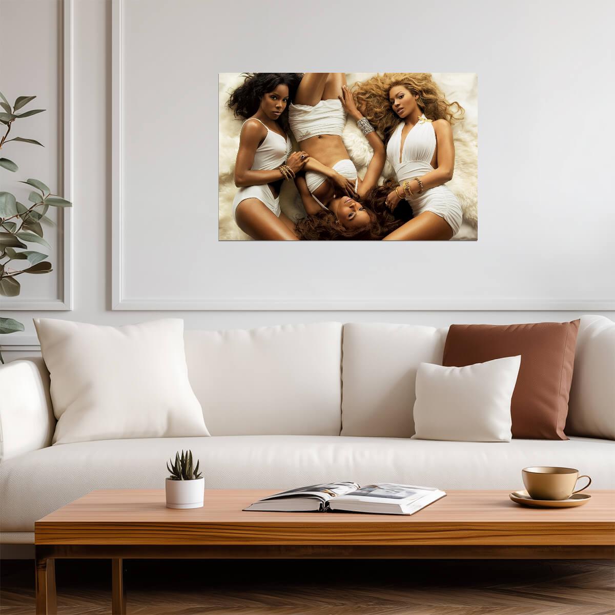 Destiny's Child | Girl Group Art | Vintage Poster - Music Poster