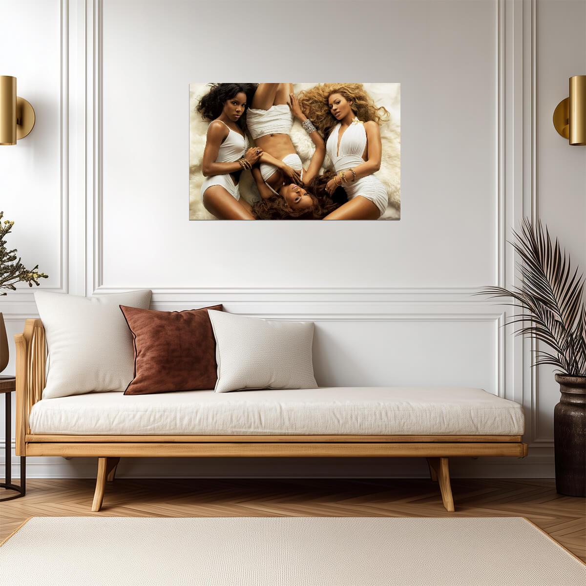 Destiny's Child | Girl Group Art | Vintage Poster - Music Poster