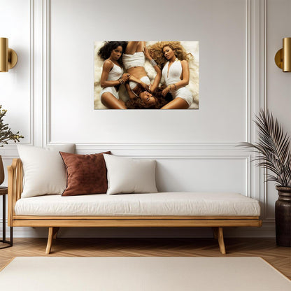 Destiny's Child | Girl Group Art | Vintage Poster - Music Poster