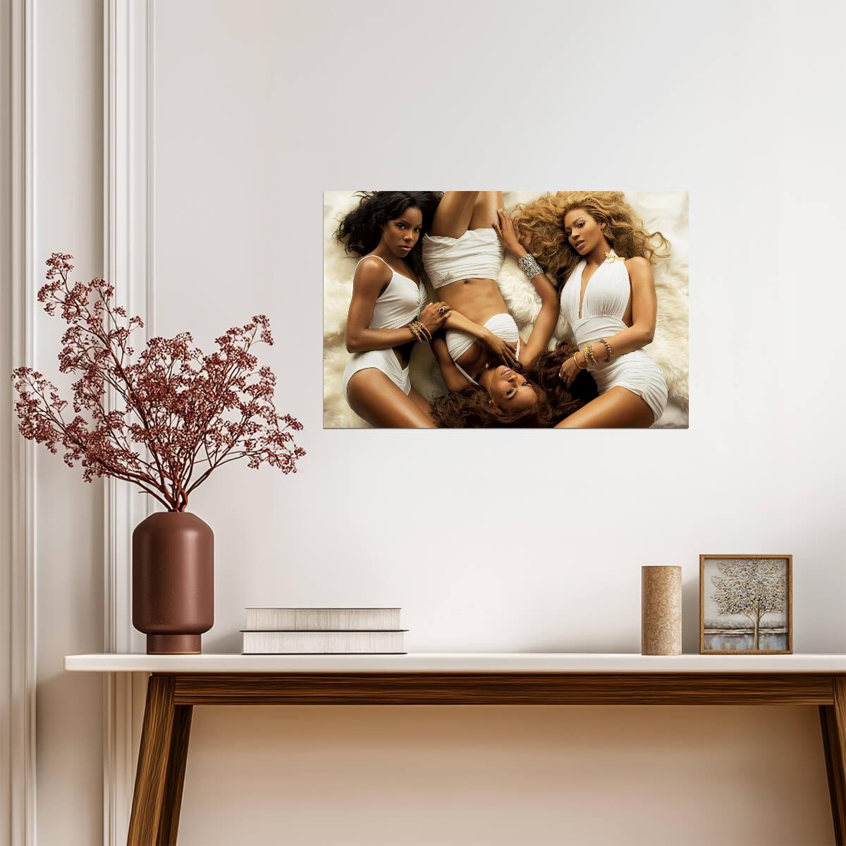 Destiny's Child | Girl Group Art | Vintage Poster - Music Poster