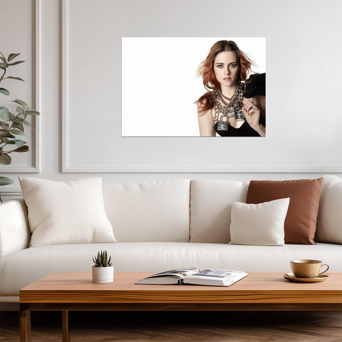 Kristen Stewart Poster | Actress Art Print - Celebrities Poster