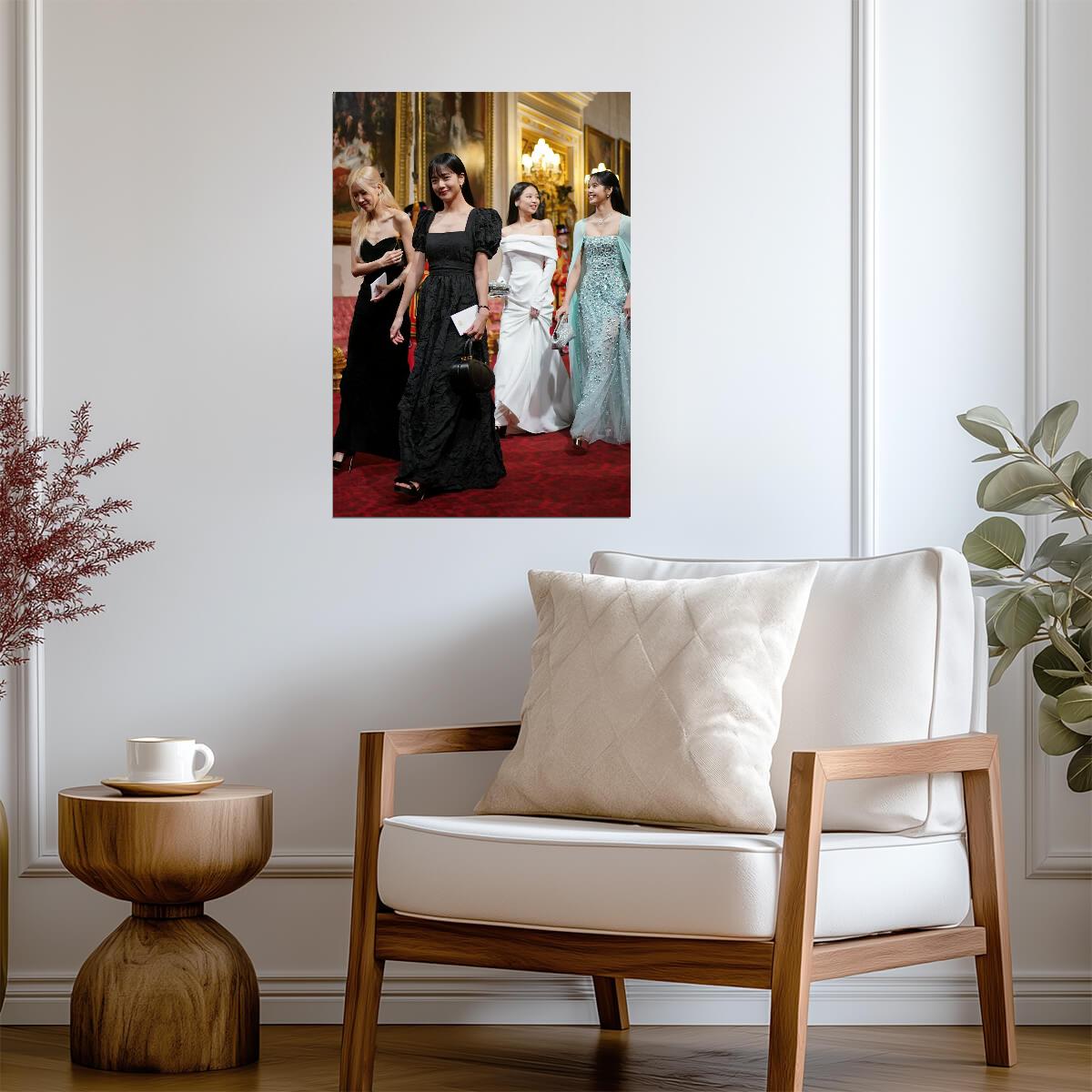 Blackpink at Buckingham Palace | K-Pop Group Poster | Modern Music Stars Photo - Music Poster