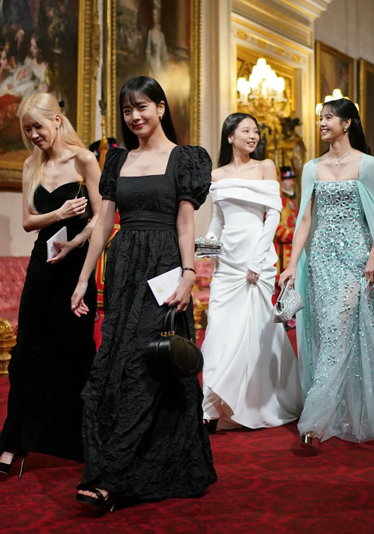 Blackpink at Buckingham Palace | K-Pop Group Poster | Modern Music Stars Photo - Music Poster