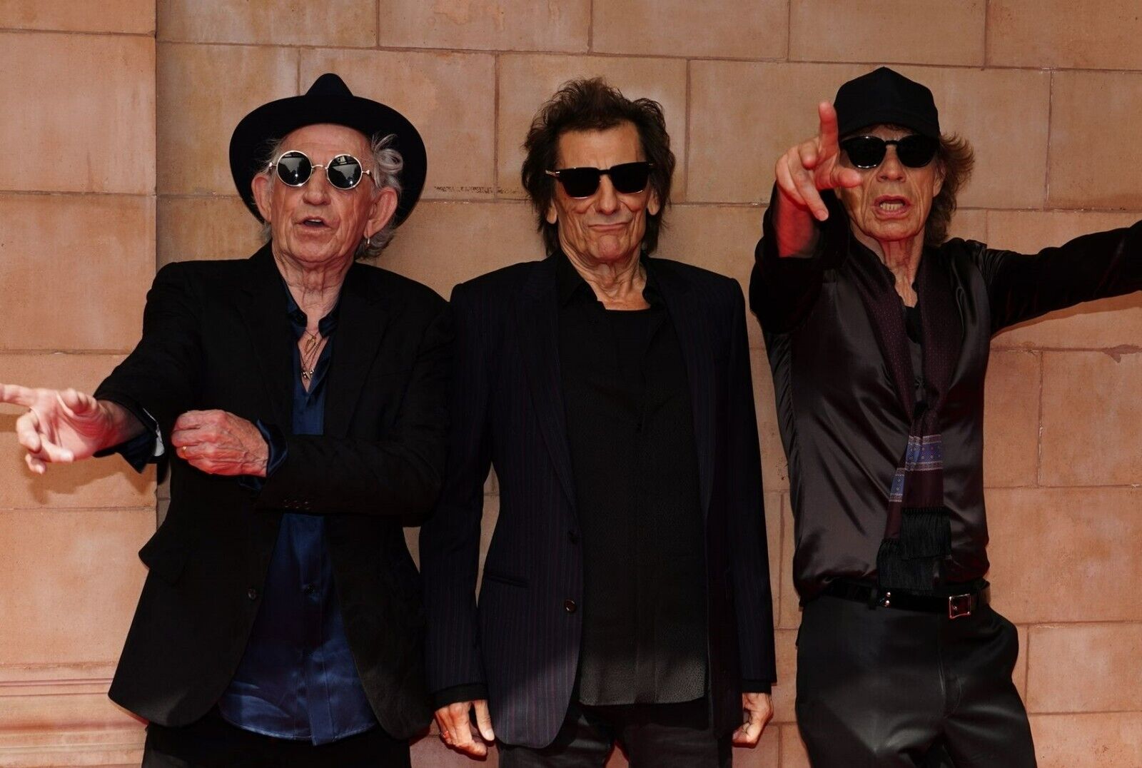 The Rolling Stones Group Portrait | Mick Jagger Keith Richards Ronnie Wood | Rock Band Poster - Music Poster
