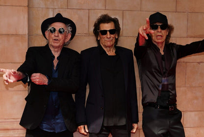The Rolling Stones Group Portrait | Mick Jagger Keith Richards Ronnie Wood | Rock Band Poster - Music Poster