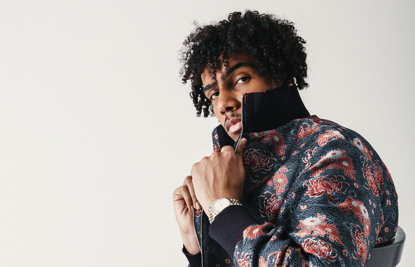 AJ Tracey Portrait | British Rapper Poster | UK Grime Music Wall Art - Music Poster