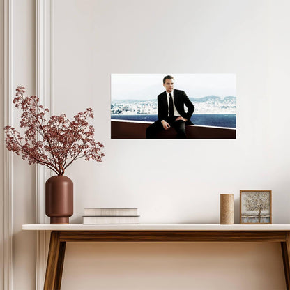 Leonardo DiCaprio Poster | Actor Vintage Print - Celebrities Poster