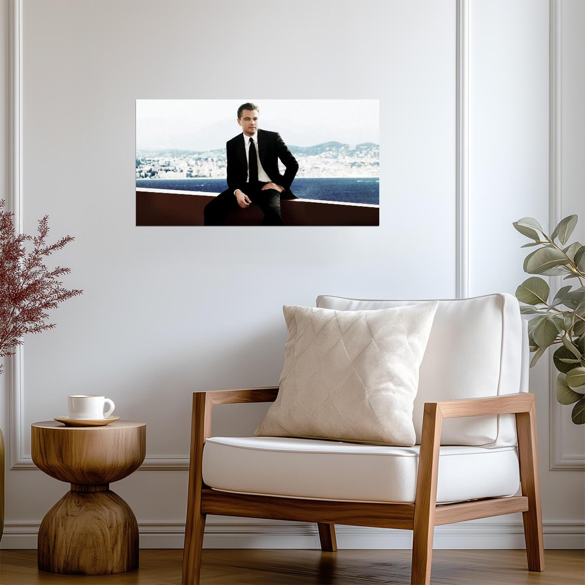 Leonardo DiCaprio Poster | Actor Vintage Print - Celebrities Poster