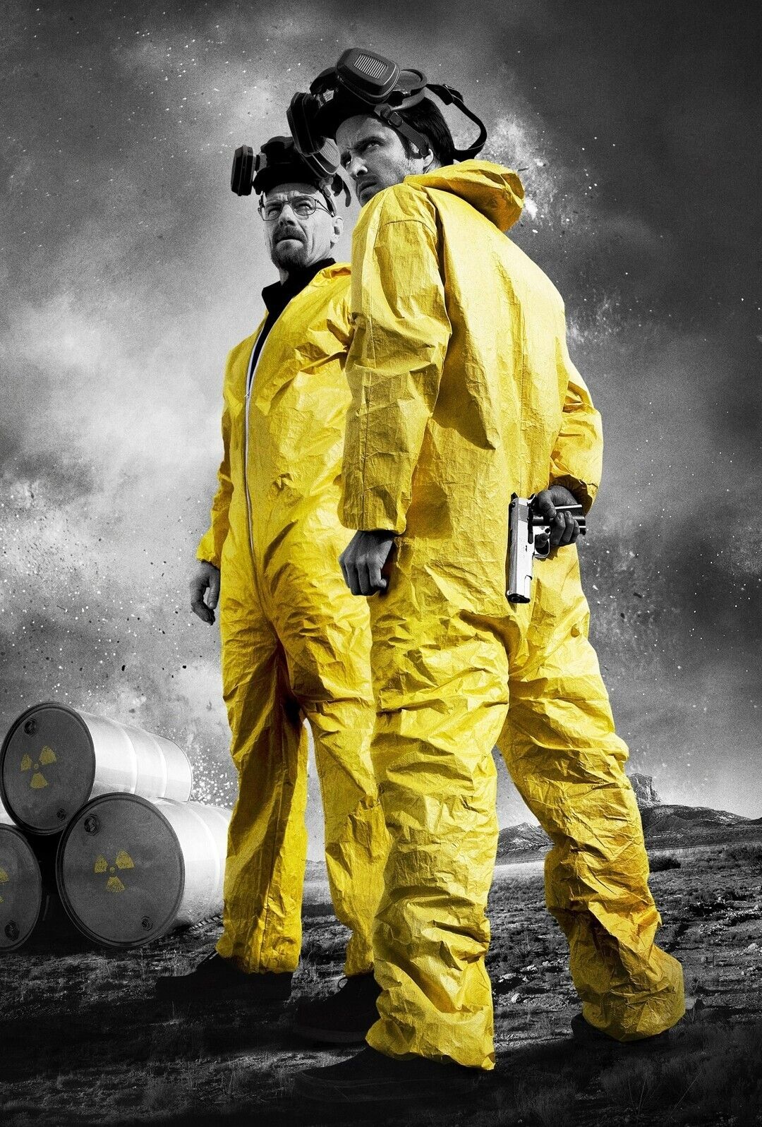 Breaking Bad Walter White & Jesse Pinkman | TV Show Poster | Iconic Crime Drama Art - Movies & TV Poster