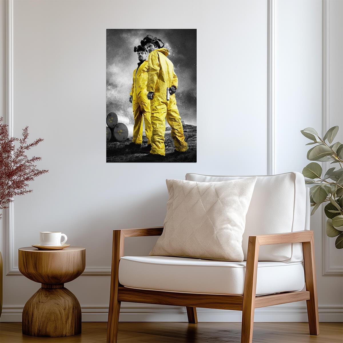Breaking Bad Walter White & Jesse Pinkman | TV Show Poster | Iconic Crime Drama Art - Movies & TV Poster
