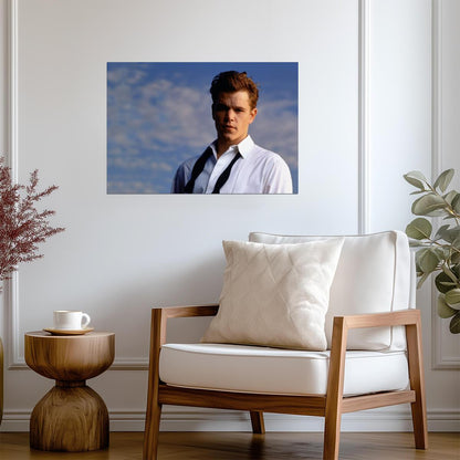 Matt Damon Print | Actor Poster - Celebrities Poster