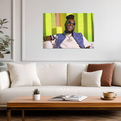 Burna Boy Live | Concert Performance | Music Poster - Music Poster