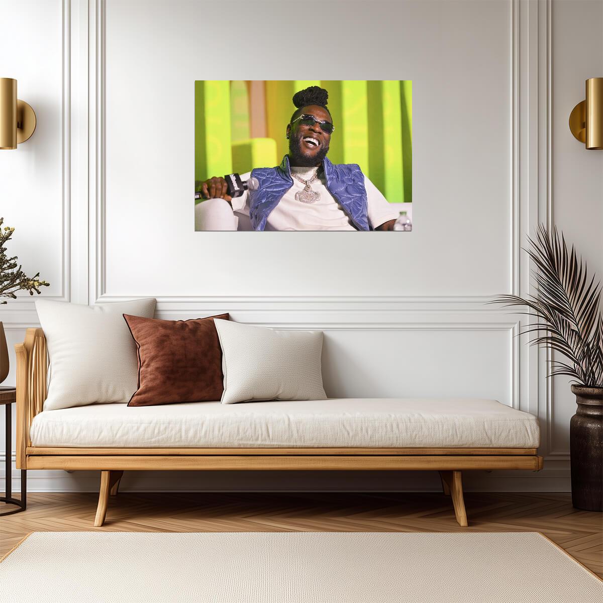 Burna Boy Live | Concert Performance | Music Poster - Music Poster