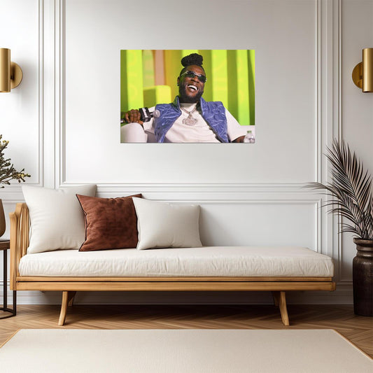 Burna Boy Live | Concert Performance | Music Poster - Music Poster