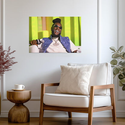 Burna Boy Live | Concert Performance | Music Poster - Music Poster