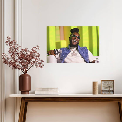 Burna Boy Live | Concert Performance | Music Poster - Music Poster