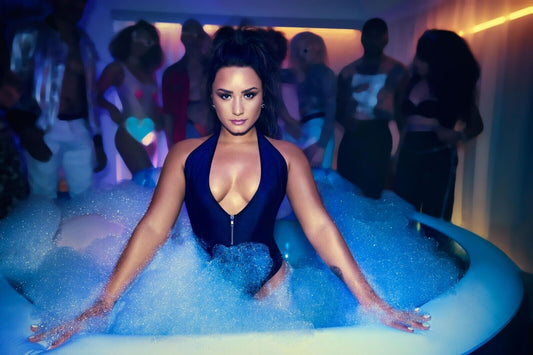 Demi Lovato | Cool Tone Photo | Musician Poster - Music Poster