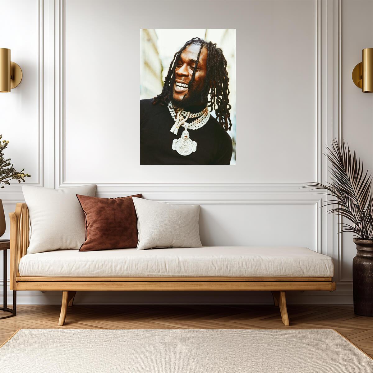 Burna Boy | Grammy Winner Art | Musician Poster - Music Poster