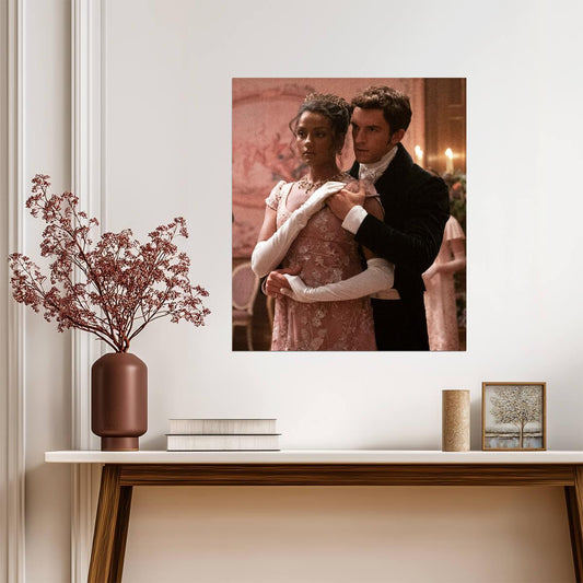 Bridgerton Kate Sharma & Anthony Bridgerton | Regency Romance TV Show Poster | Period Drama Wall Art - Movies & TV Poster