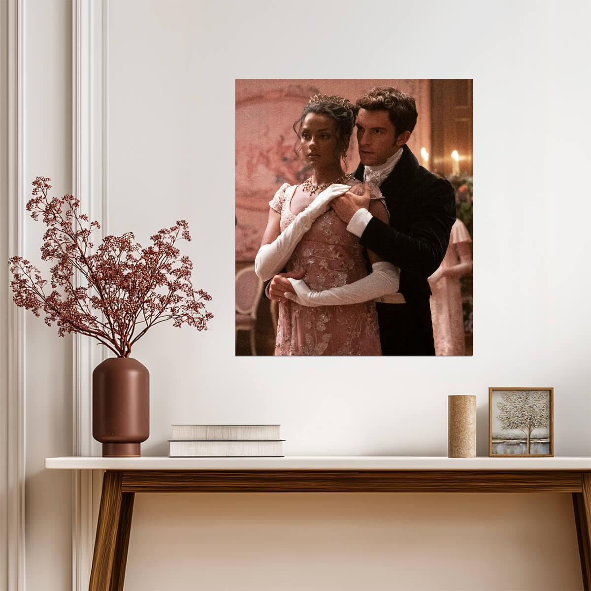 Bridgerton Kate Sharma & Anthony Bridgerton | Regency Romance TV Show Poster | Period Drama Wall Art - Movies & TV Poster