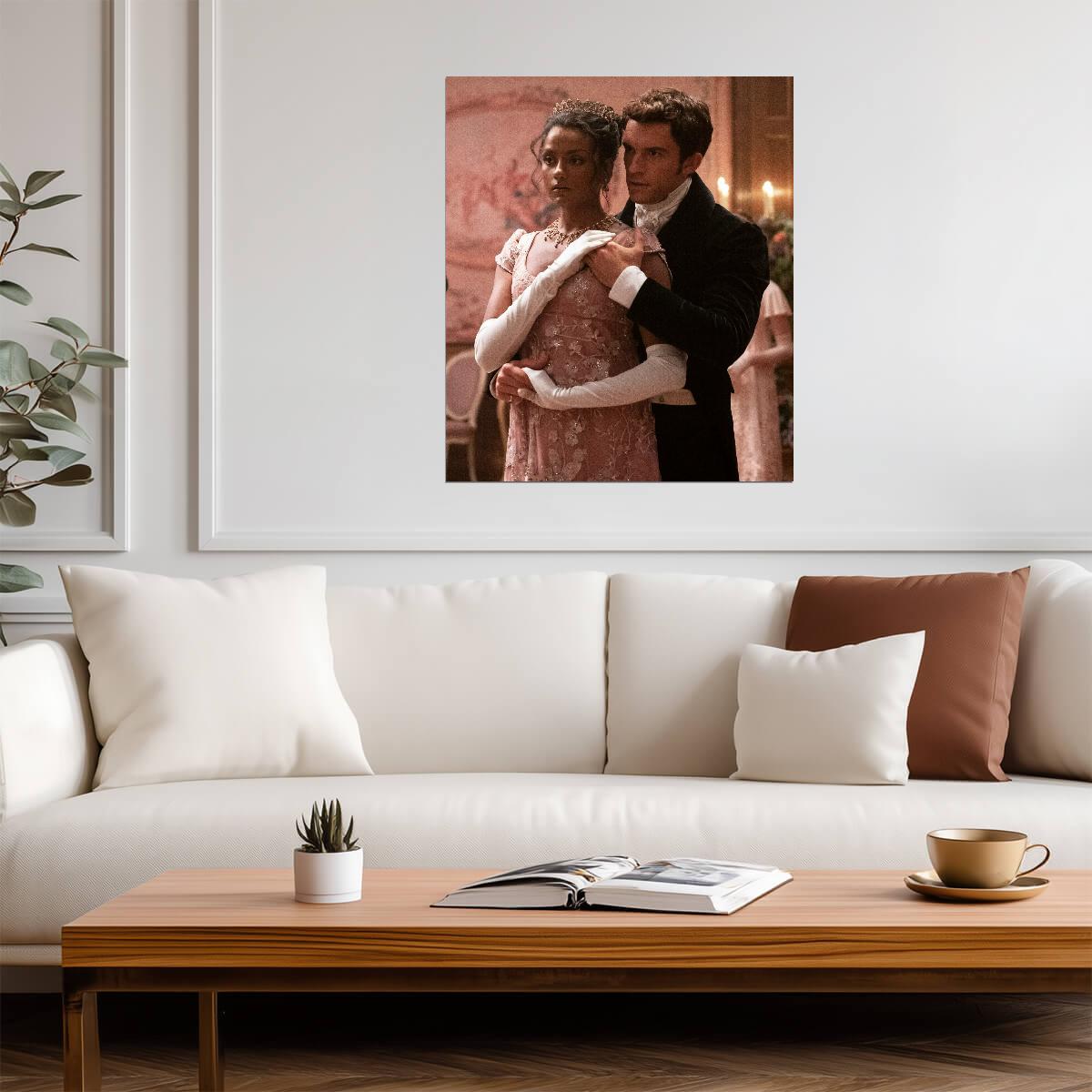 Bridgerton Kate Sharma & Anthony Bridgerton | Regency Romance TV Show Poster | Period Drama Wall Art - Movies & TV Poster