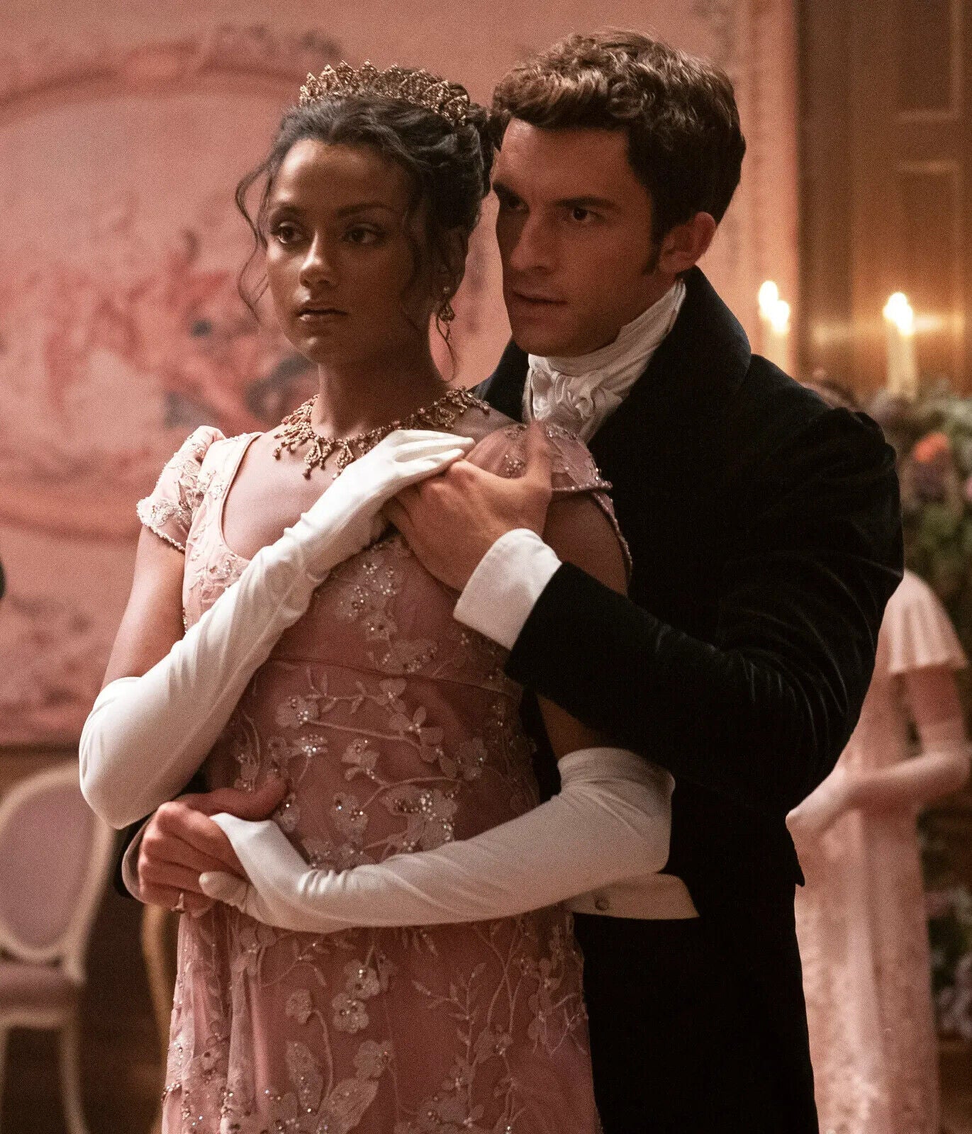 Bridgerton Kate Sharma & Anthony Bridgerton | Regency Romance TV Show Poster | Period Drama Wall Art - Movies & TV Poster