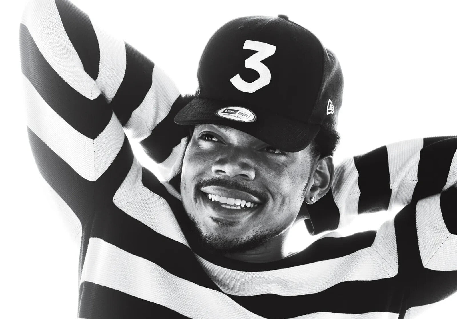 Chance The Rapper | Black and White Art | Music Poster - Music Poster