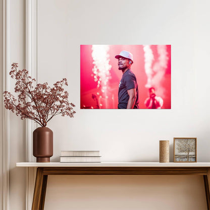 Chance The Rapper Live | Concert Art | Musician Poster - Music Poster