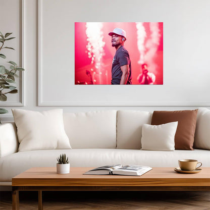Chance The Rapper Live | Concert Art | Musician Poster - Music Poster
