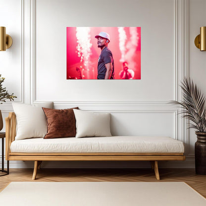 Chance The Rapper Live | Concert Art | Musician Poster - Music Poster